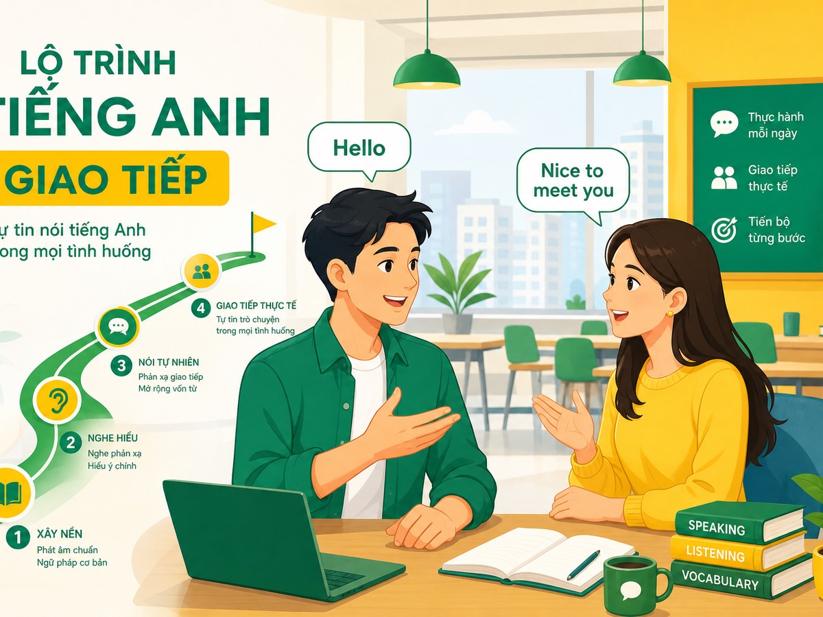 Ảnh đại diện Tiếng Anh giao tiếp